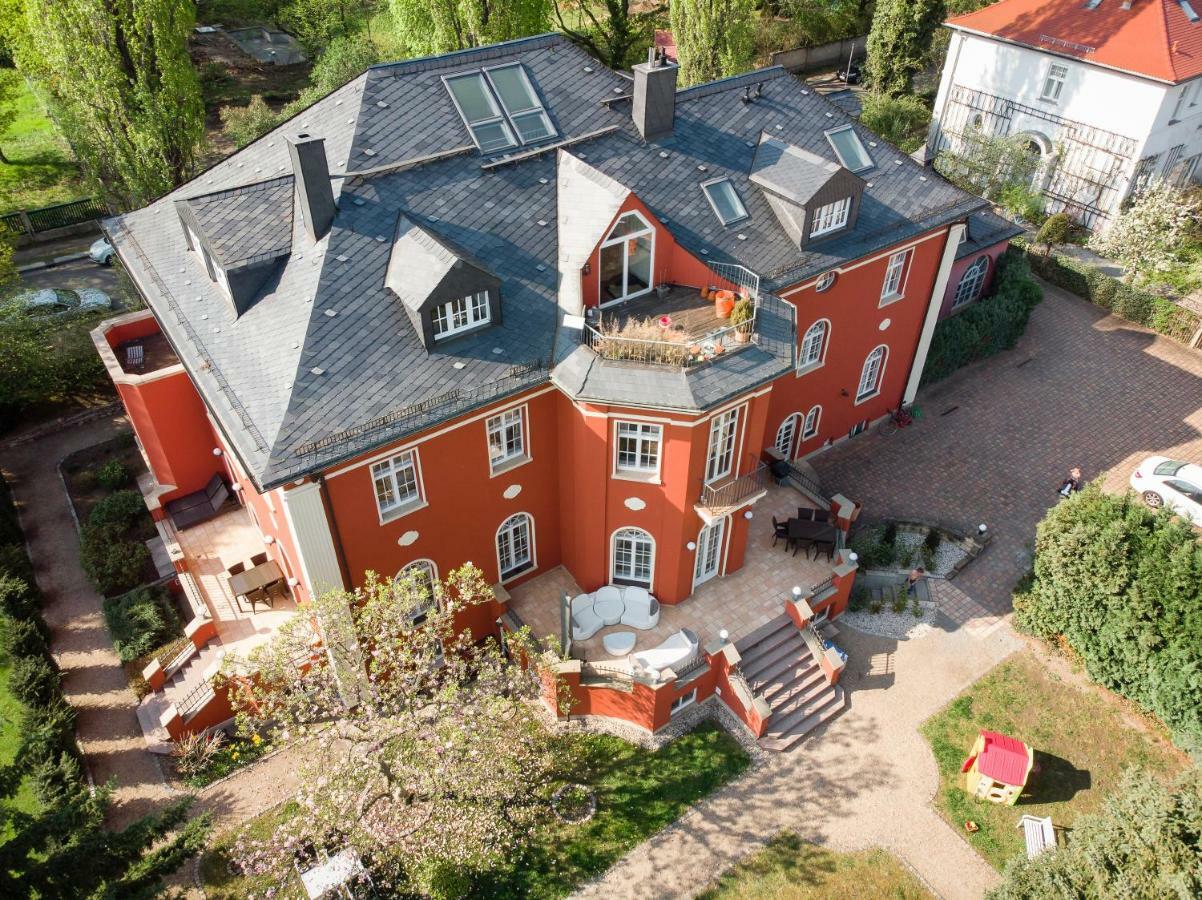 Villa Am Park Apartment Дрезден Екстериор снимка