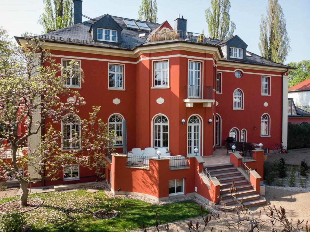 Villa Am Park Apartment Дрезден Екстериор снимка